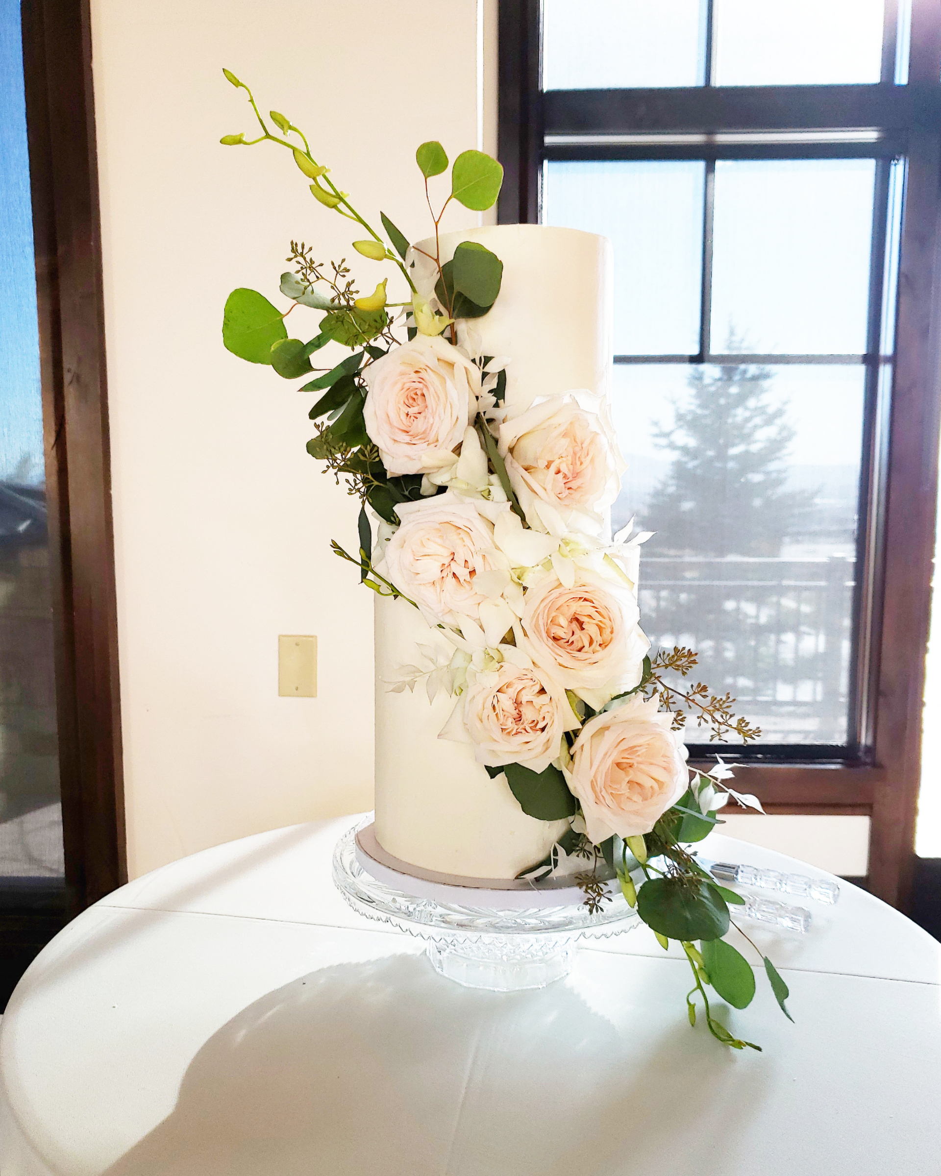 Floral Wedding Cake 3
