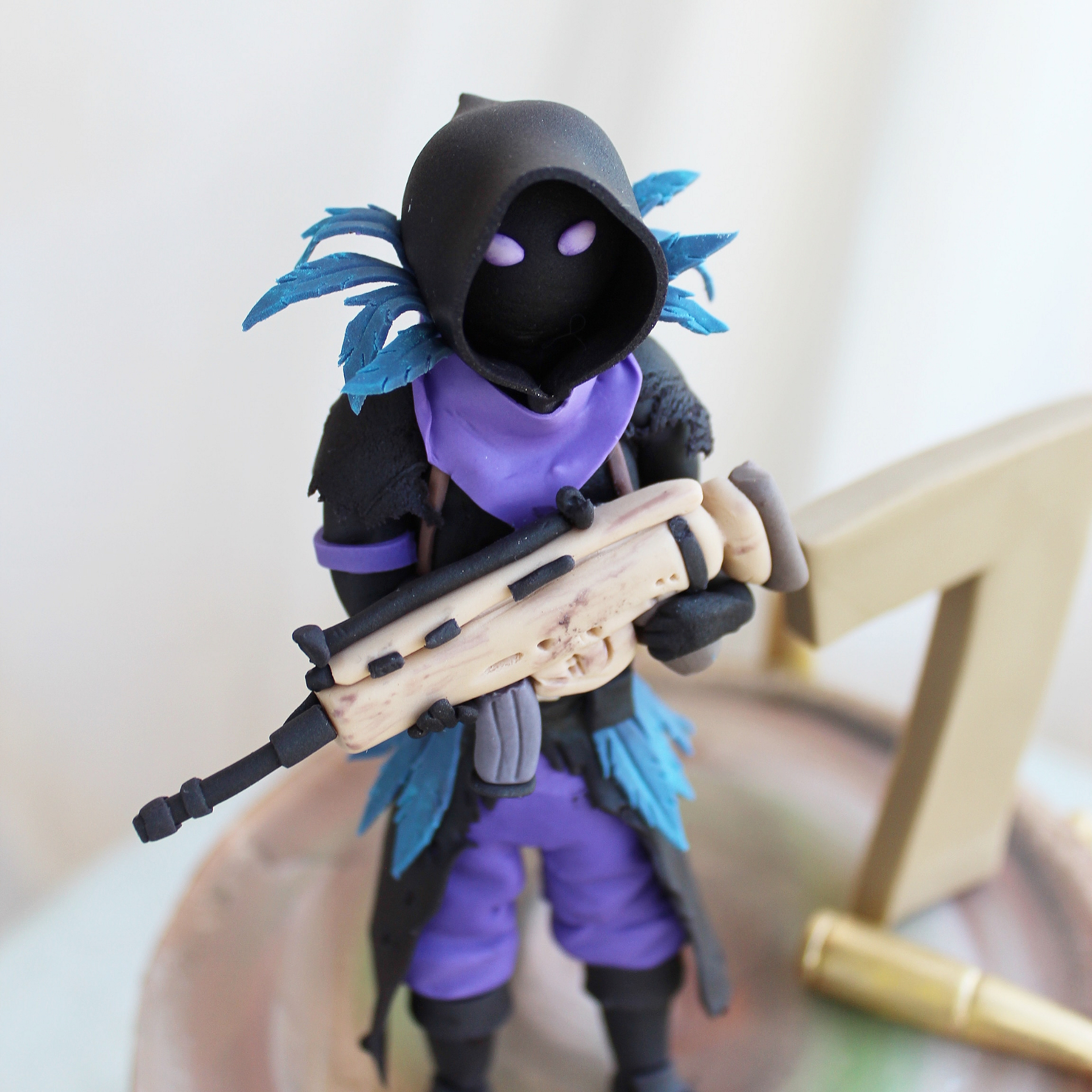 Raven Fortnite figure