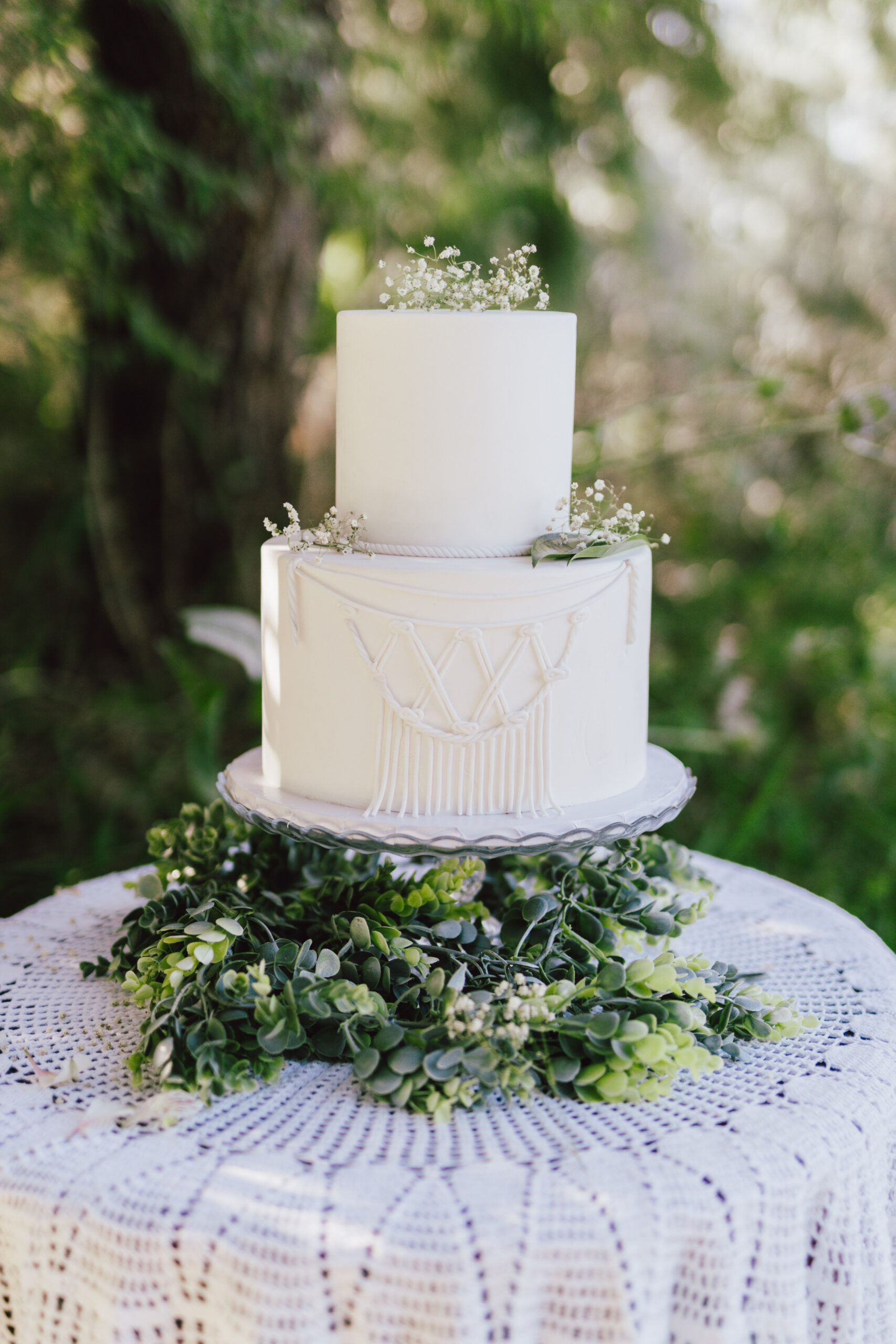 Macrame Wedding Cake